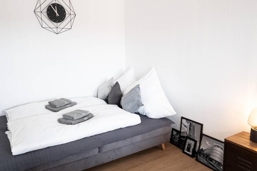 Luxus-Apartment In Leipzig Mit Privat-Parkplatz Esterno foto