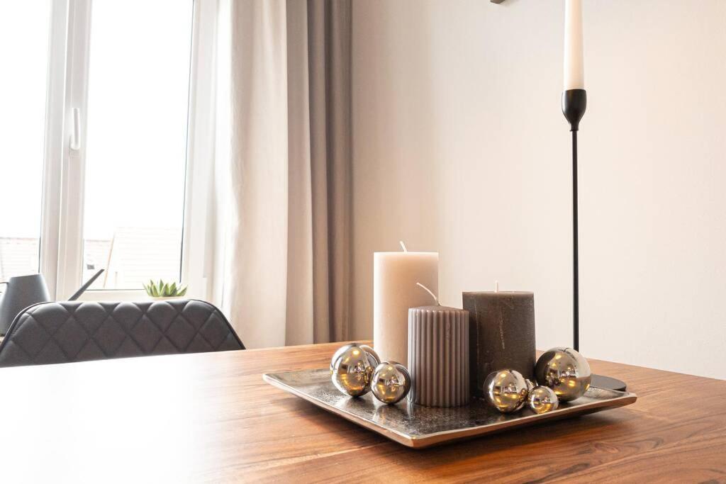 Luxus-Apartment In Leipzig Mit Privat-Parkplatz Esterno foto